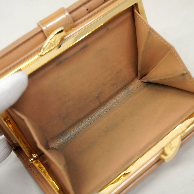 Louis Vuitton Wallet Vernis Porte Monnaie Viennois Noisette