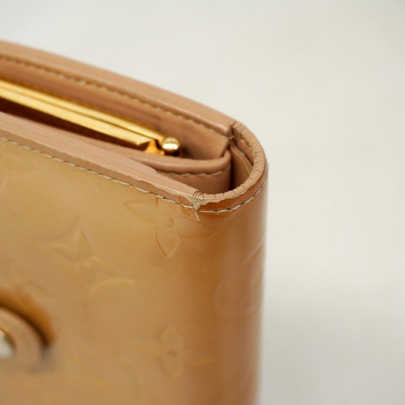 Louis Vuitton Wallet Vernis Porte Monnaie Viennois Noisette