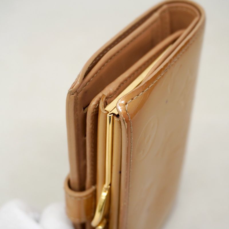 Louis Vuitton Wallet Vernis Porte Monnaie Viennois Noisette
