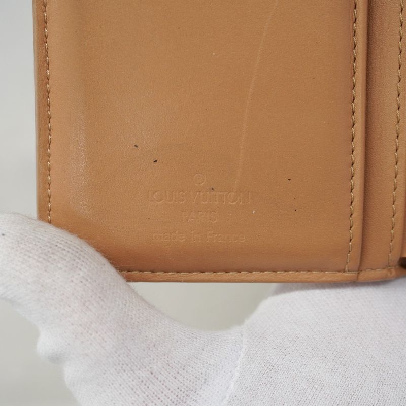 Louis Vuitton Wallet Vernis Porte Monnaie Viennois Noisette