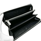 Louis Vuitton Wallet Monogram Mahina Zippy Noir Black