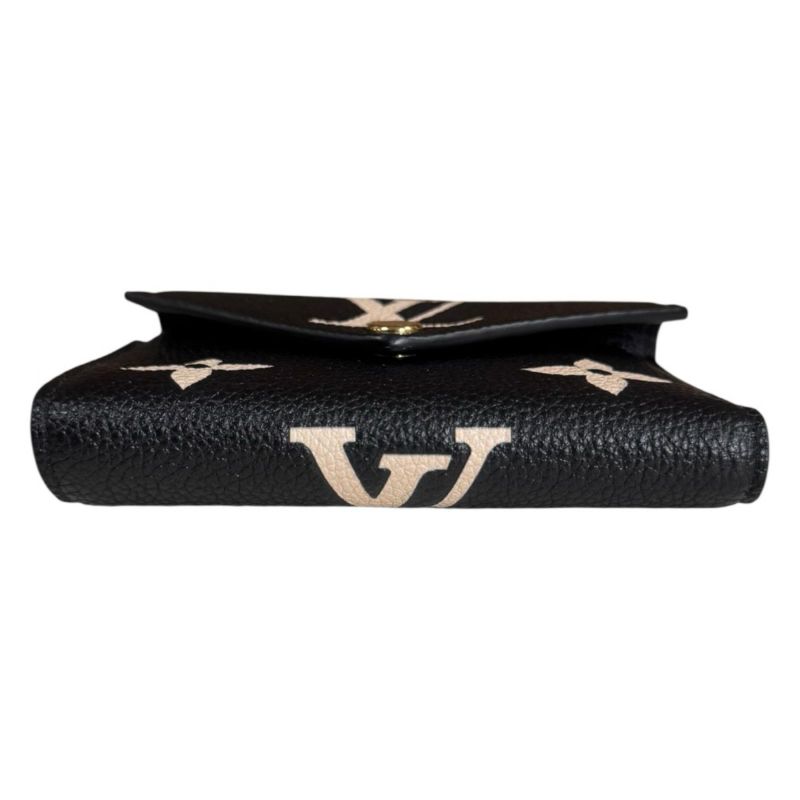 Louis Vuitton Portefeuille Victorine Bicolor Monogram Empreinte Trifold