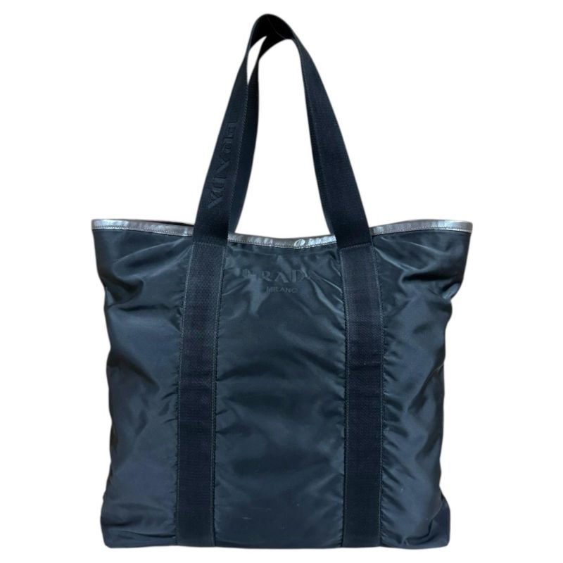 Prada Tote Nylon Black Seasons