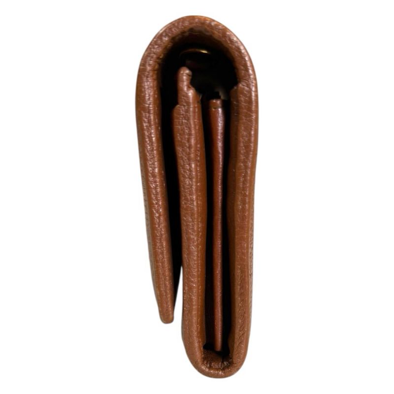 Gucci Bamboo Shoulder Bag Leather Brown