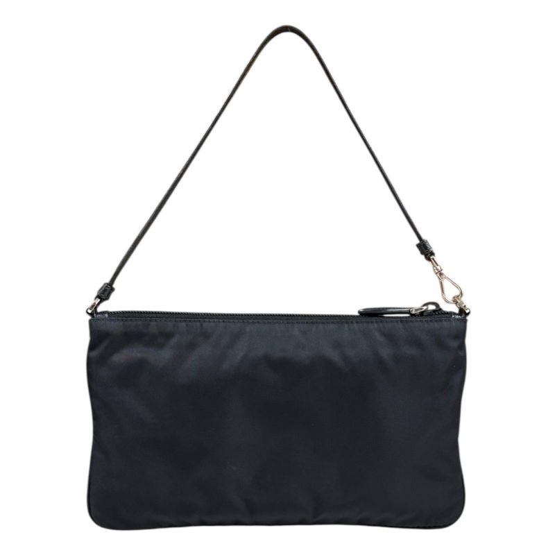 Prada Handbag Nylon Black Seasons