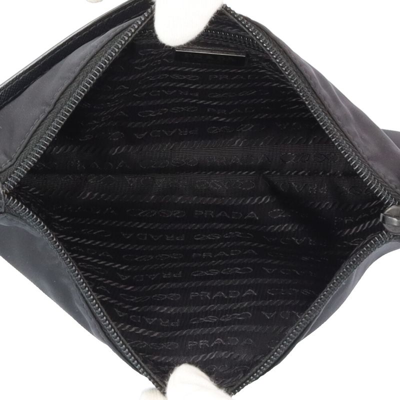 Prada Handbag Nylon Black Seasons