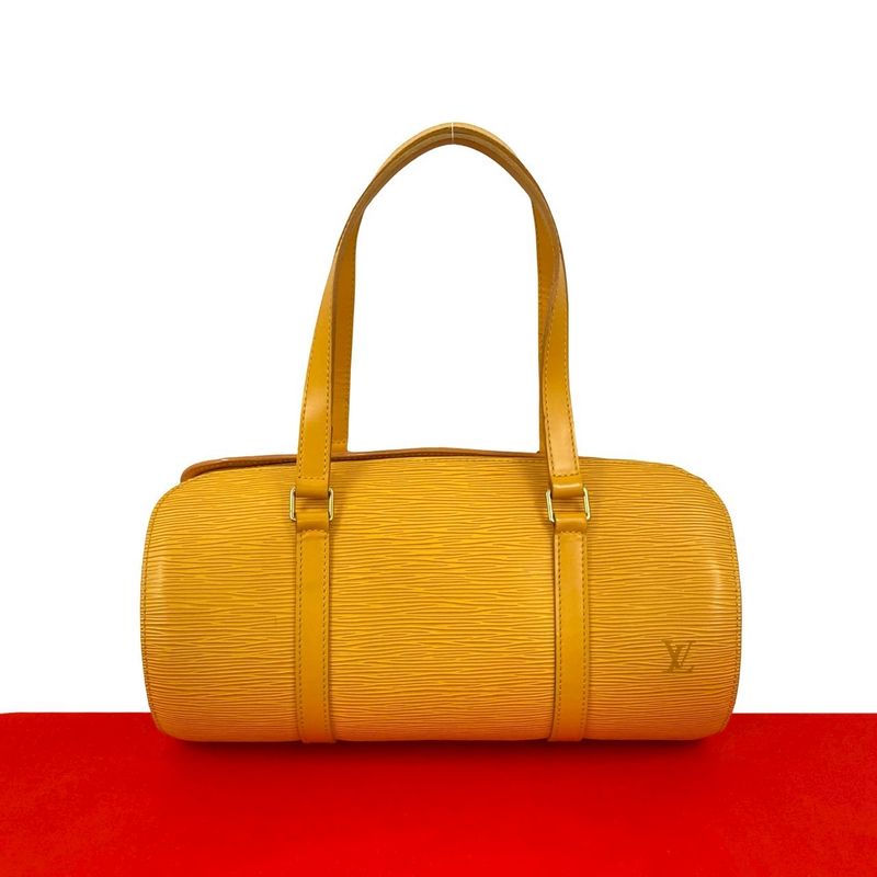 Louis Vuitton Soufflo Epi Leather Mini Boston Bag