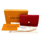 Louis Vuitton Key Case Monogram Empreinte Multicles 6 Scarlet Red Key Holder
