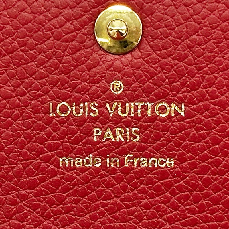 Louis Vuitton Key Case Monogram Empreinte Multicles 6 Scarlet Red Key Holder