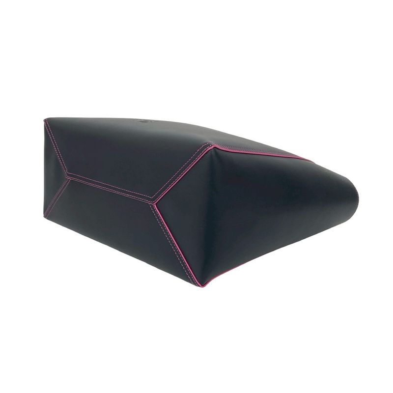 Loewe Leo Anagram Logo Tote Leather Navy Navy X Pink