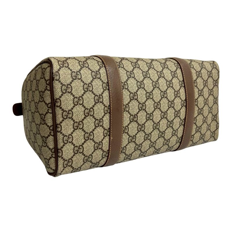 Gucci Vintage GG Logo Leather Handbag