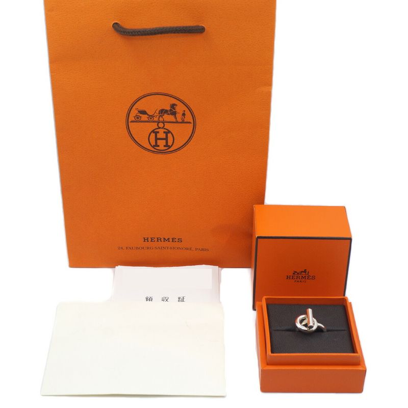 Hermes Echappee MM Ring 50 Silver