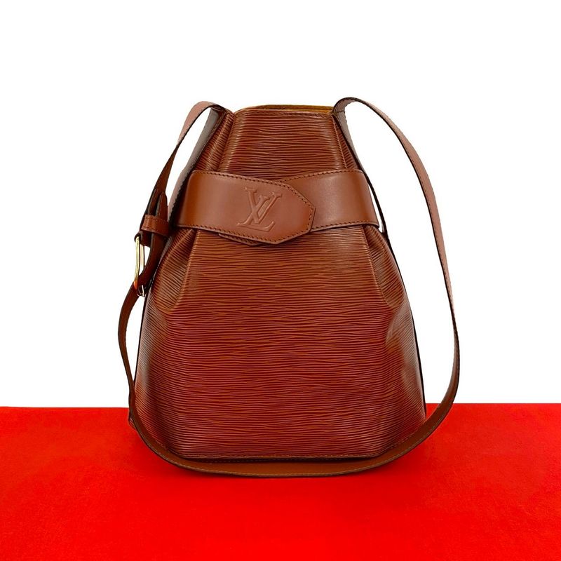 Louis Vuitton Vintage Sac de Paul Epi Leather Shoulder Bag Kenya Brown