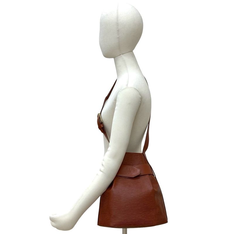 Louis Vuitton Vintage Sac de Paul Epi Leather Shoulder Bag Kenya Brown