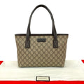 Gucci GG Supreme All Over Pattern Log Leather