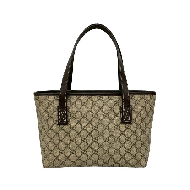 Gucci GG Supreme All Over Pattern Log Leather