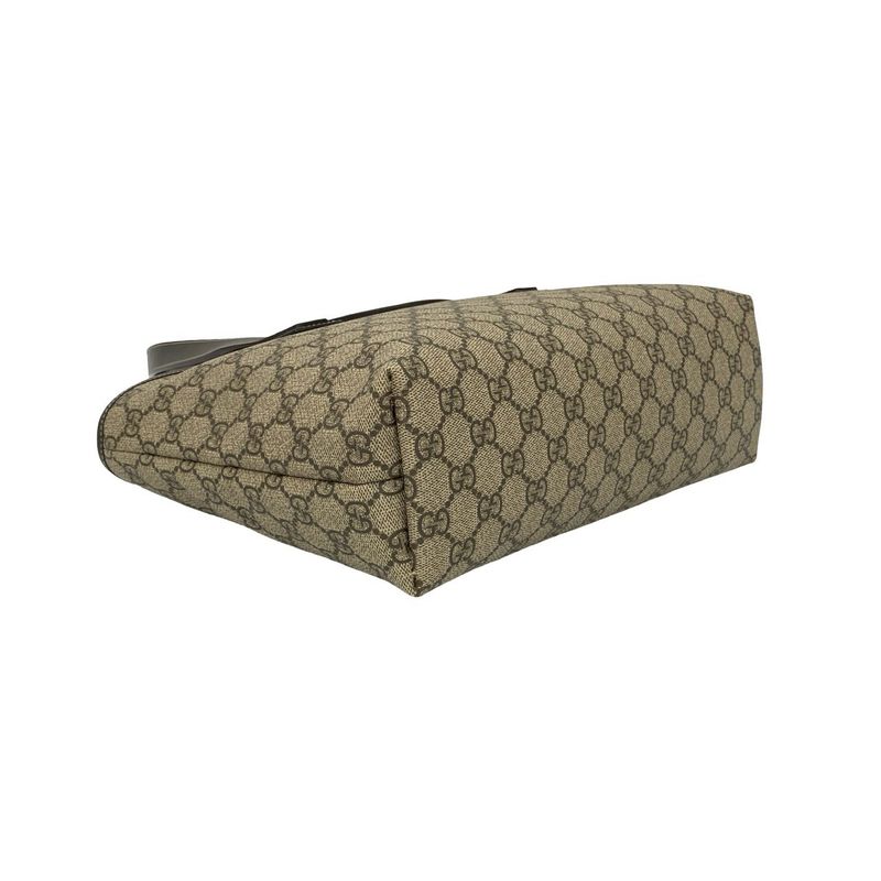 Gucci GG Supreme All Over Pattern Log Leather