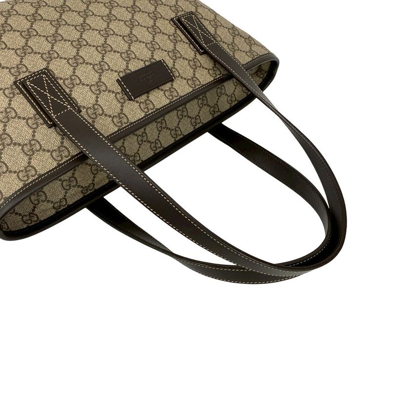 Gucci GG Supreme All Over Pattern Log Leather