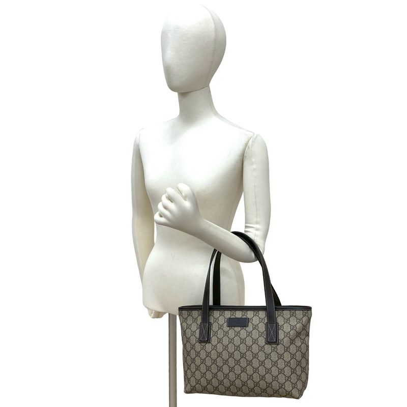 Gucci GG Supreme All Over Pattern Log Leather