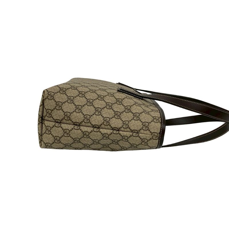 Gucci GG Supreme All Over Pattern Log Leather