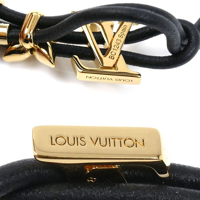 Louis Vuitton Leather LV Bloom Bracelet