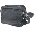 Prada Tessuto Shoulder Bag Black Nylon Leather