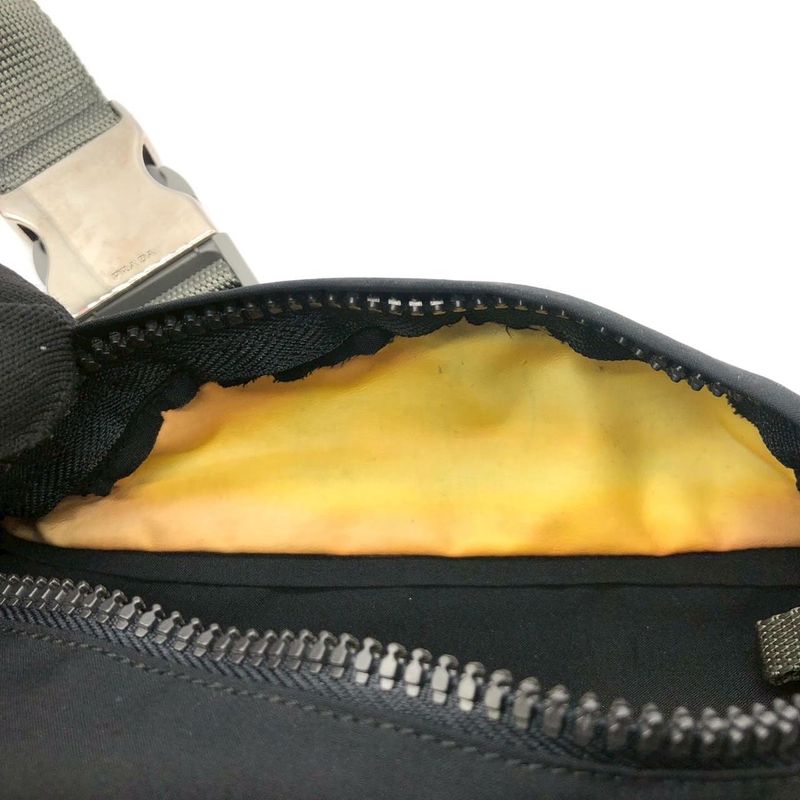 Prada Sports Waist Bag Pouch Nylon Black