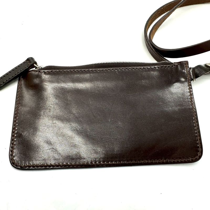 Fendi Tote Zucca Canvas Leather Off White Vintage