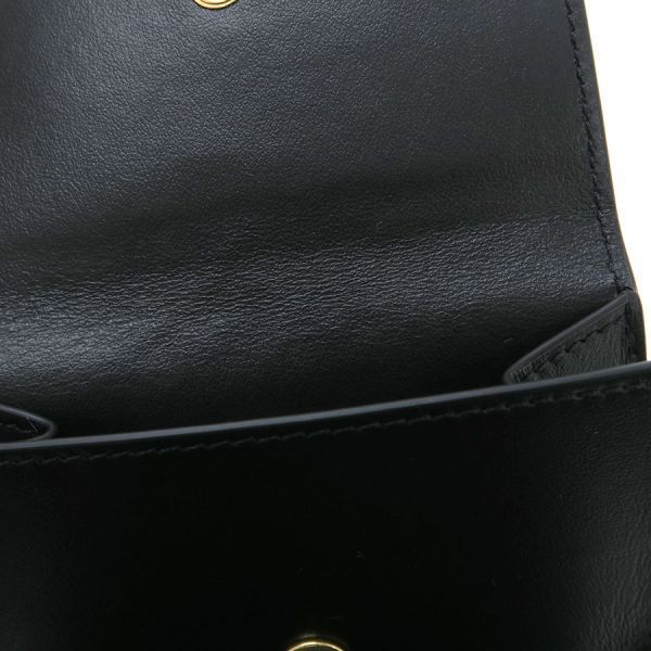 Celine Small Flap Wallet Triomphe Shiny