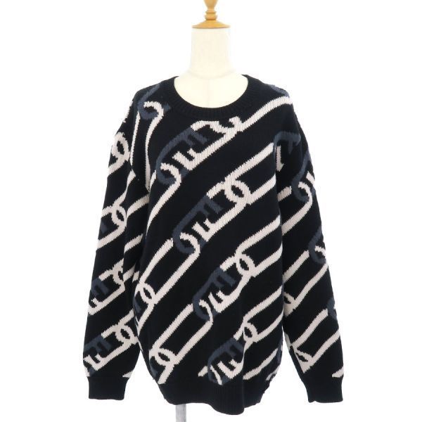 Fendi Sweater the Entire Fabric Wool