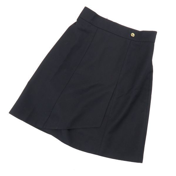 Chanel Skirt Silk Wool