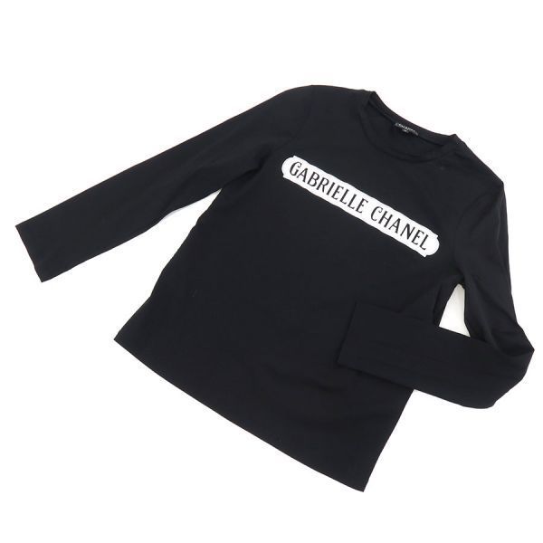 Chanel Top Shirt Cotton Black