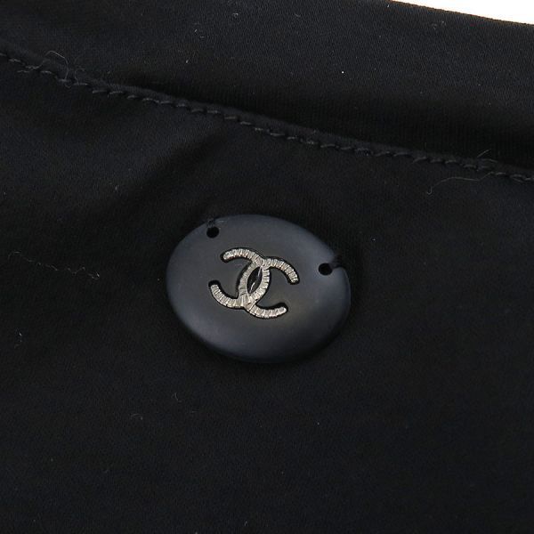 Chanel Top Shirt Cotton Black