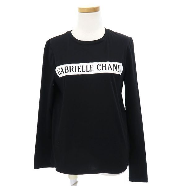 Chanel Top Shirt Cotton Black