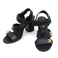 Chanel Sandals Leather Black