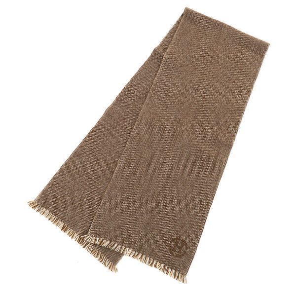 Hermes Scarf Cashmere Brown