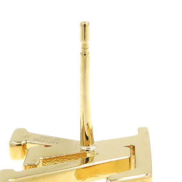 Louis Vuitton Earrings LV Iconic Enamel Gold Plated
