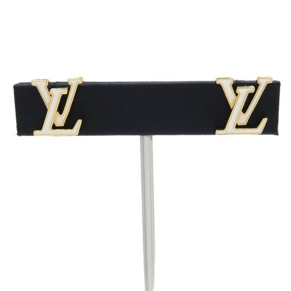 Louis Vuitton Earrings LV Iconic Enamel Gold Plated