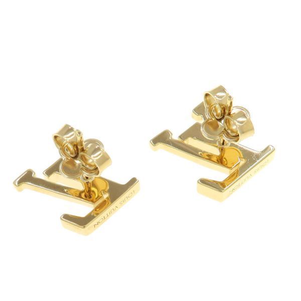 Louis Vuitton Earrings LV Iconic Enamel Gold Plated