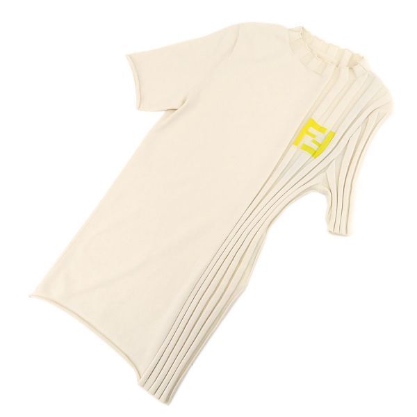 Fendi Knit Top Cotton Beige