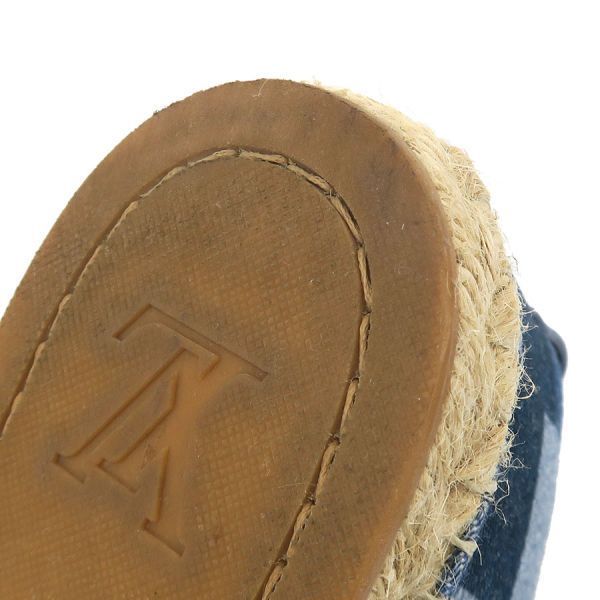 Louis Vuitton Espadrille Blue 35