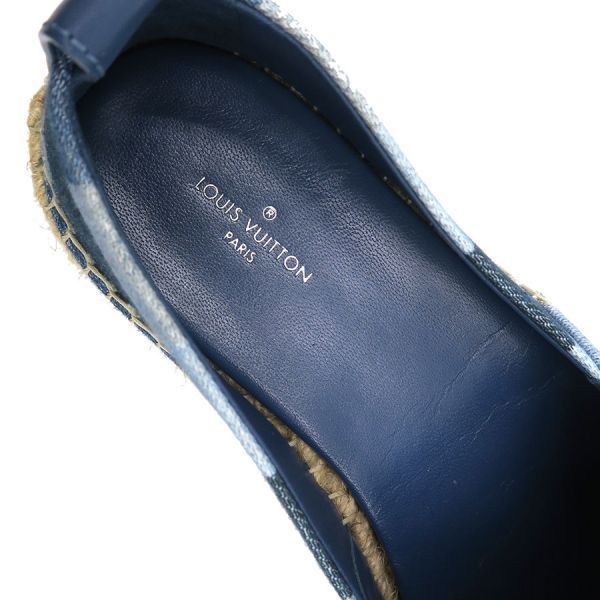 Louis Vuitton Espadrille Blue 35