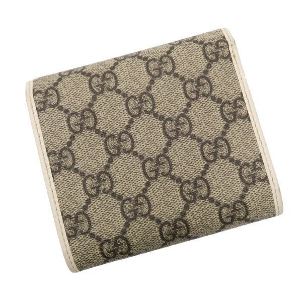 Gucci GG Supreme Horsebit Compact Wallet