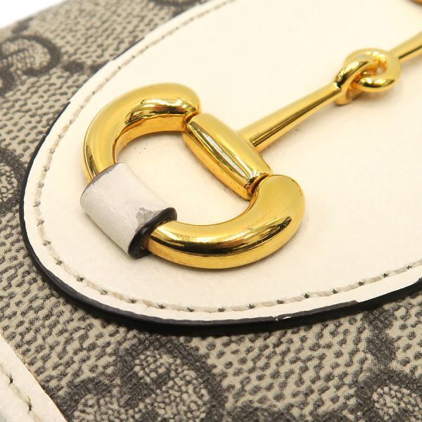Gucci GG Supreme Horsebit Compact Wallet