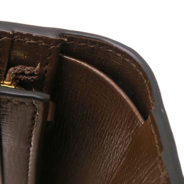Gucci Compact Wallet Leather Beige