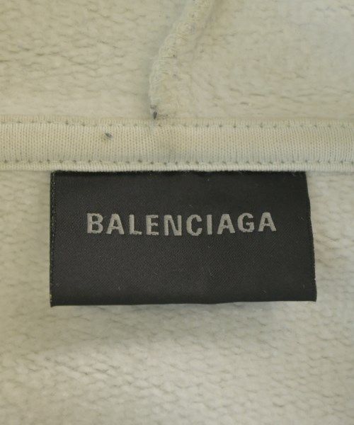 Balenciaga Hoodie Cotton Off-white