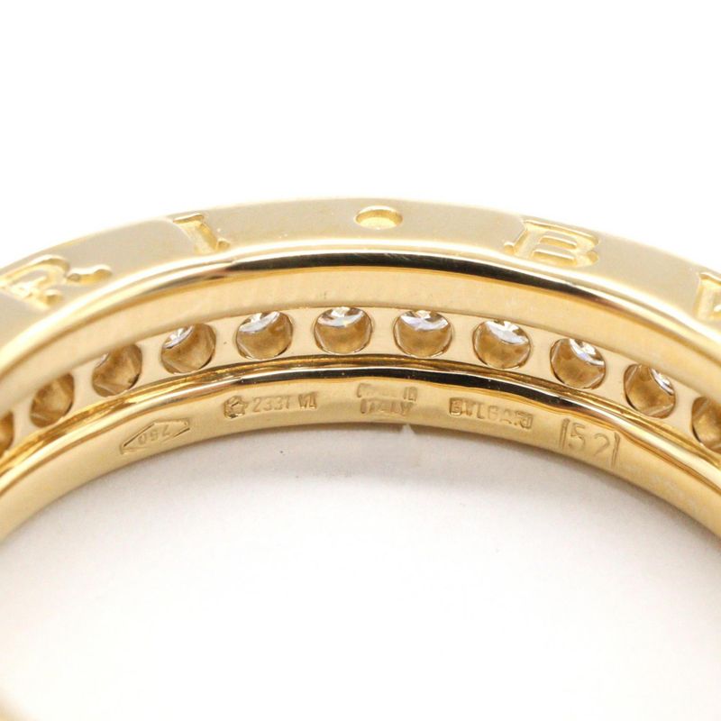 Bvlgari Ring B-zero One Diamond Band 18K