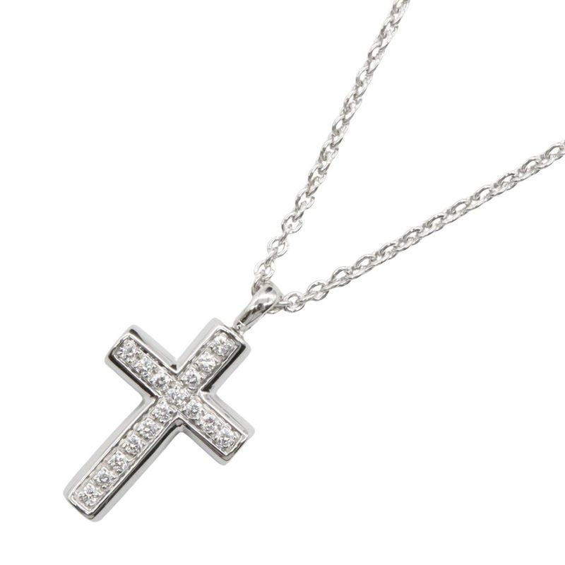 Bvlgari Necklace Latin Cross Diamond