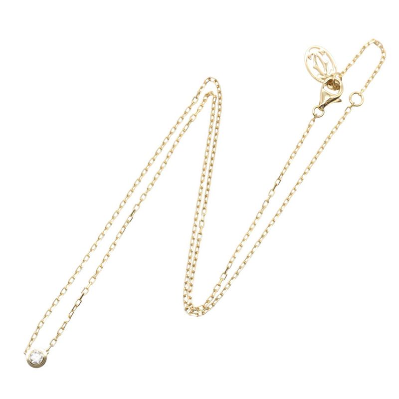 Cartier Necklace Damier SM 37.5 18K