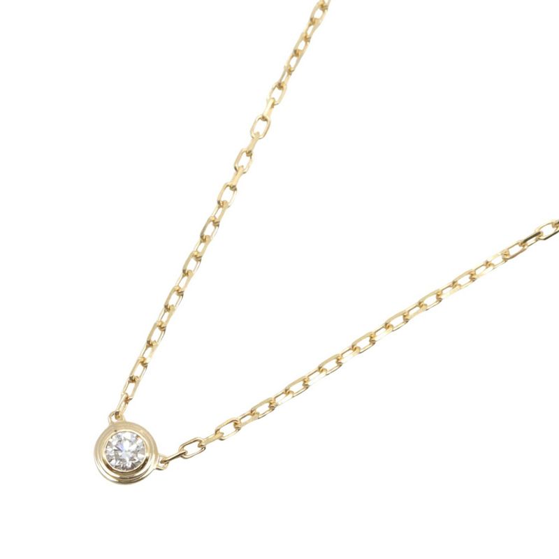 Cartier Necklace Damier SM 37.5 18K